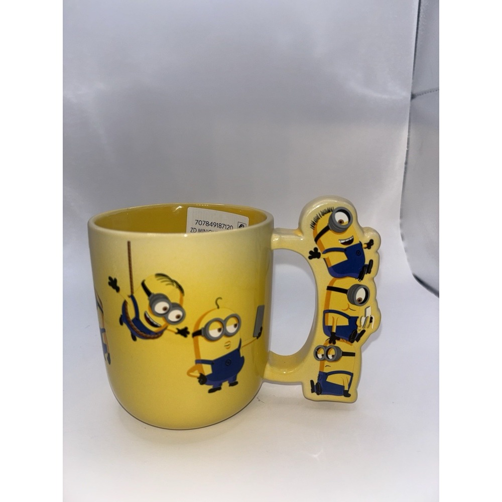 NEW Zak Designs Minions Sculpted Hande Mug Minions Despicable Me 17 Oz Large - Picture 2 of 13